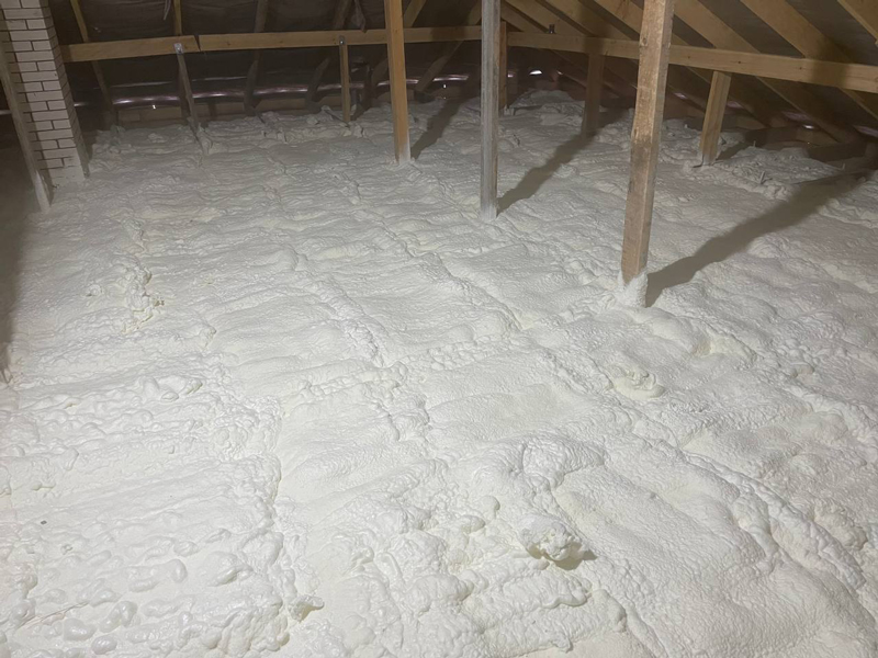 Утепление деревянного перекрытия